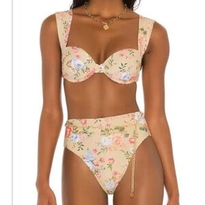WeWoreWhat Floral Bikini in vintage drapes